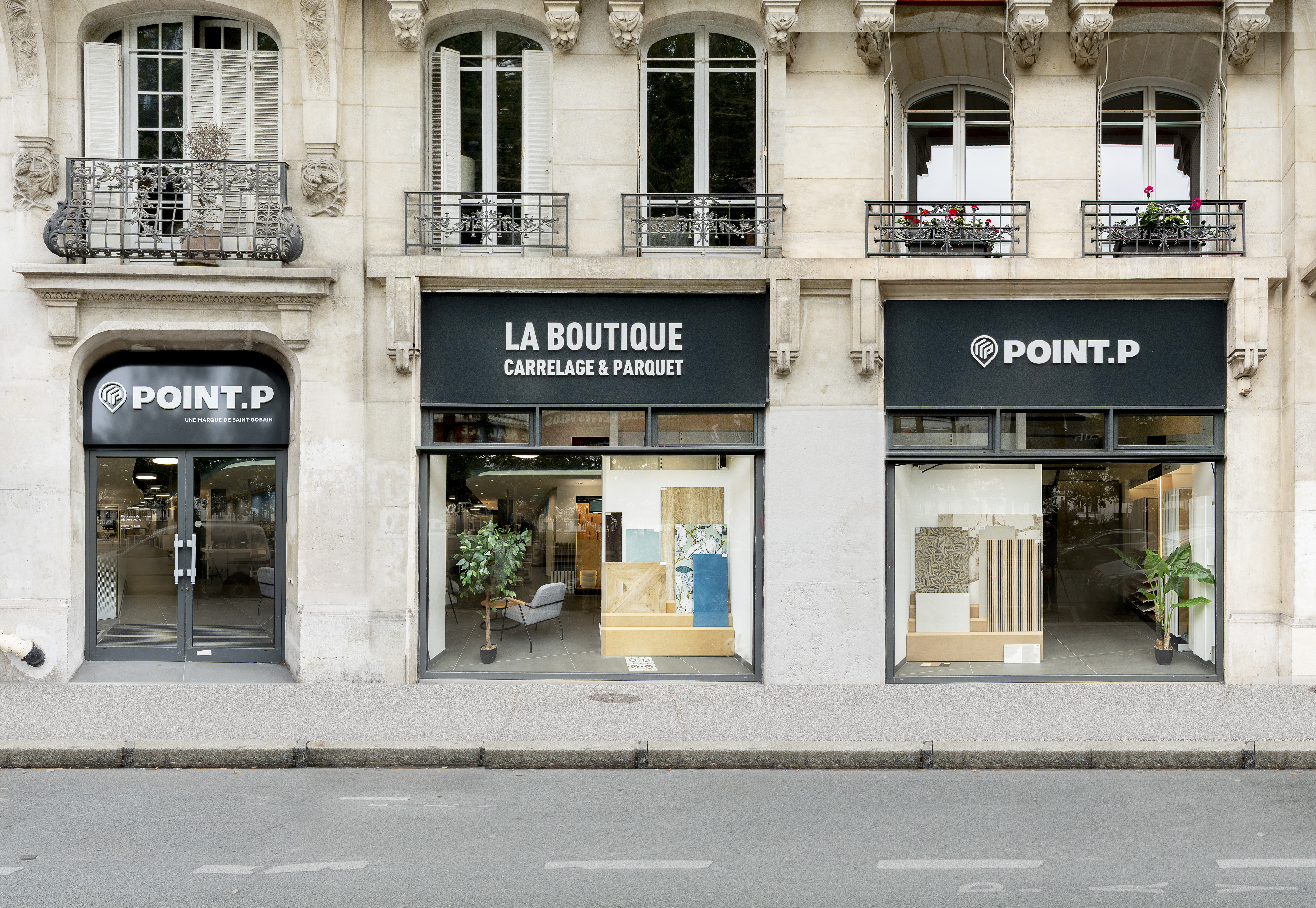 Point.P inaugure sa nouvelle boutique (haut de gamme) parisienne