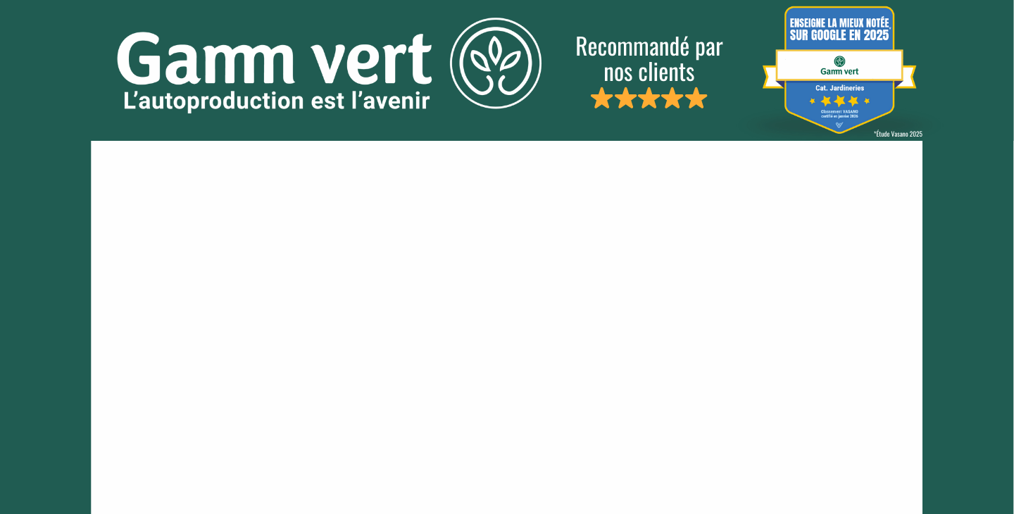 ARCHE - JARDILAND "GAMMVERT" - S7