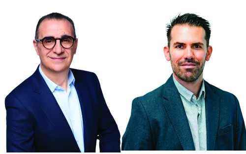 Didier Mauron (Wolfcraft) et Florent Fochesato (HBF)