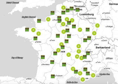 Carte des magasins  Cap Jardin